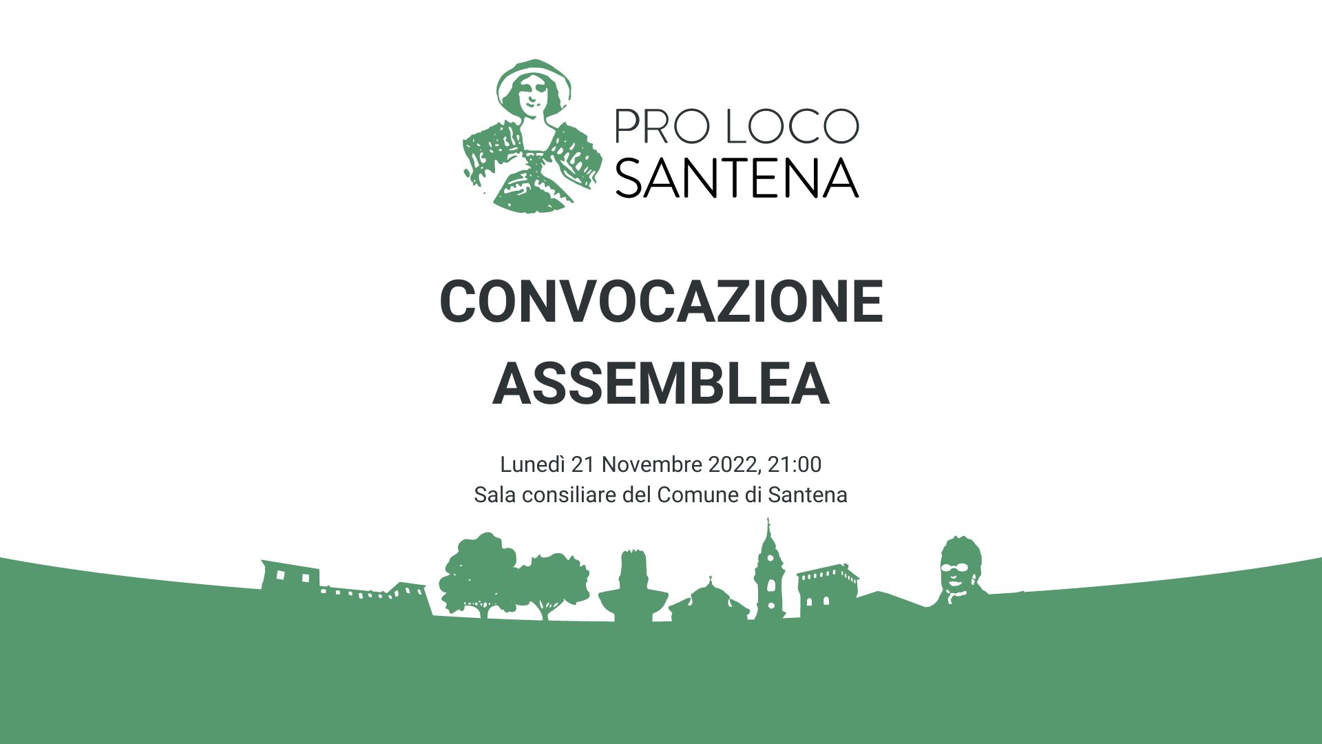 Convocazione assemblea del 21/11/2022